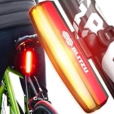 BLITZU Bike Front/Tail Light, Bright USB-C Rechargeable Bicycle Safety LED | Bright LED, High Visibility Beam, 6 Modes, Easy Installation, Fast Charging, Long Battery Life, Durable, Waterproof