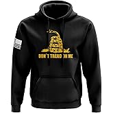 Tactical Pro Supply Patriotic Don’t Tread on Me design Heavyweight Hoodies for Men and Women