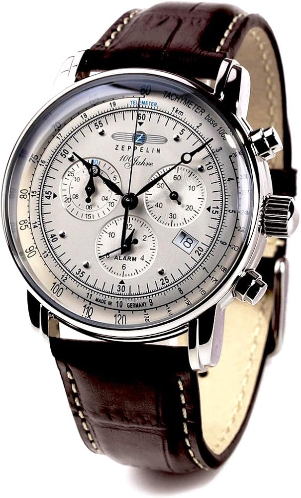 Graf Zeppelin Chronograph and Alarm Watch 76801 Amazon.ca Watches