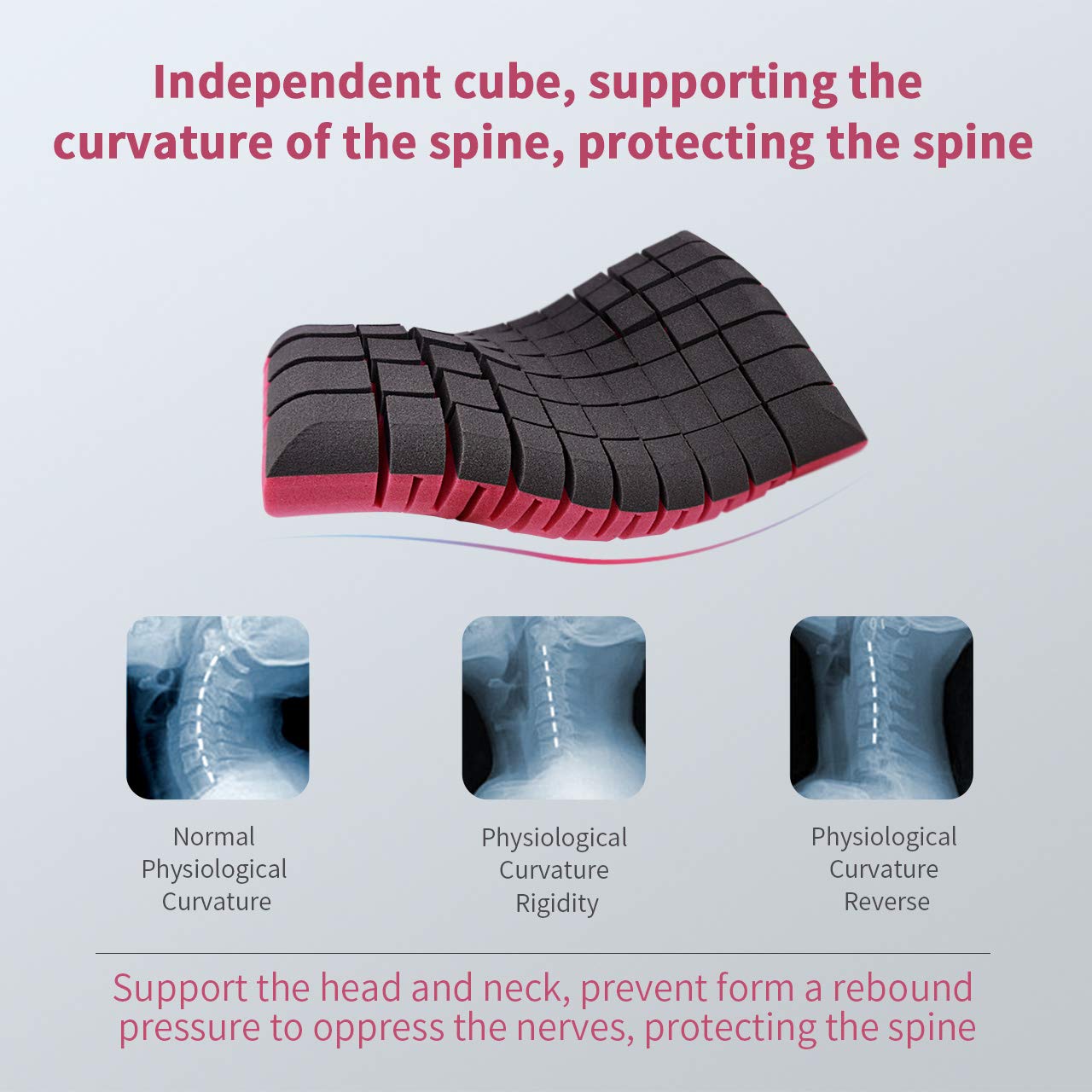 f1f2 memory foam pillow