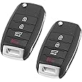 X AUTOHAUX 2pcs 95430-C5101 Replacement Keyless Entry Remote Car Key Fob for Kia Sorento 2015-2020 433MHz