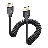 Cable Matters 48Gbps 8K HDMI Coiled Cable 1-3ft