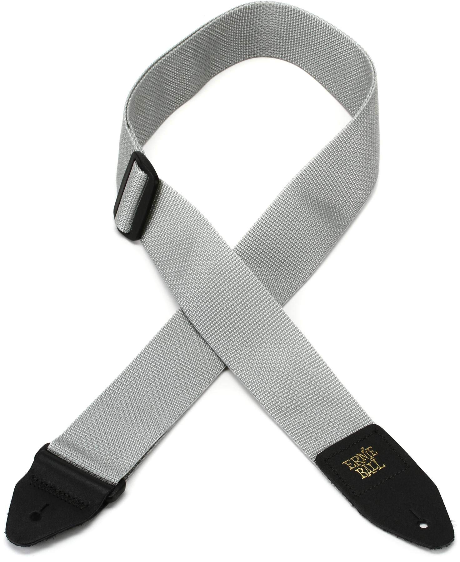 Ernie Ball Gray Polypro Guitar Strap