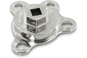 QGHAUC Crankshaft Turning Tool Engine Rotation Adapter Tool Compatible with Chevy Ford V8 Engines