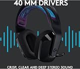 Logitech G G535 Wireless Gaming Headset Black view 9