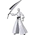 BANDAI Anime Heroes Ichigo Kurosaki White Action Figure | 17cm Articulated White Ichigo Anime Figure with Accessories Based On Bleach Anime and Manga | Bleach Action Figures As Anime Gifts and Toys