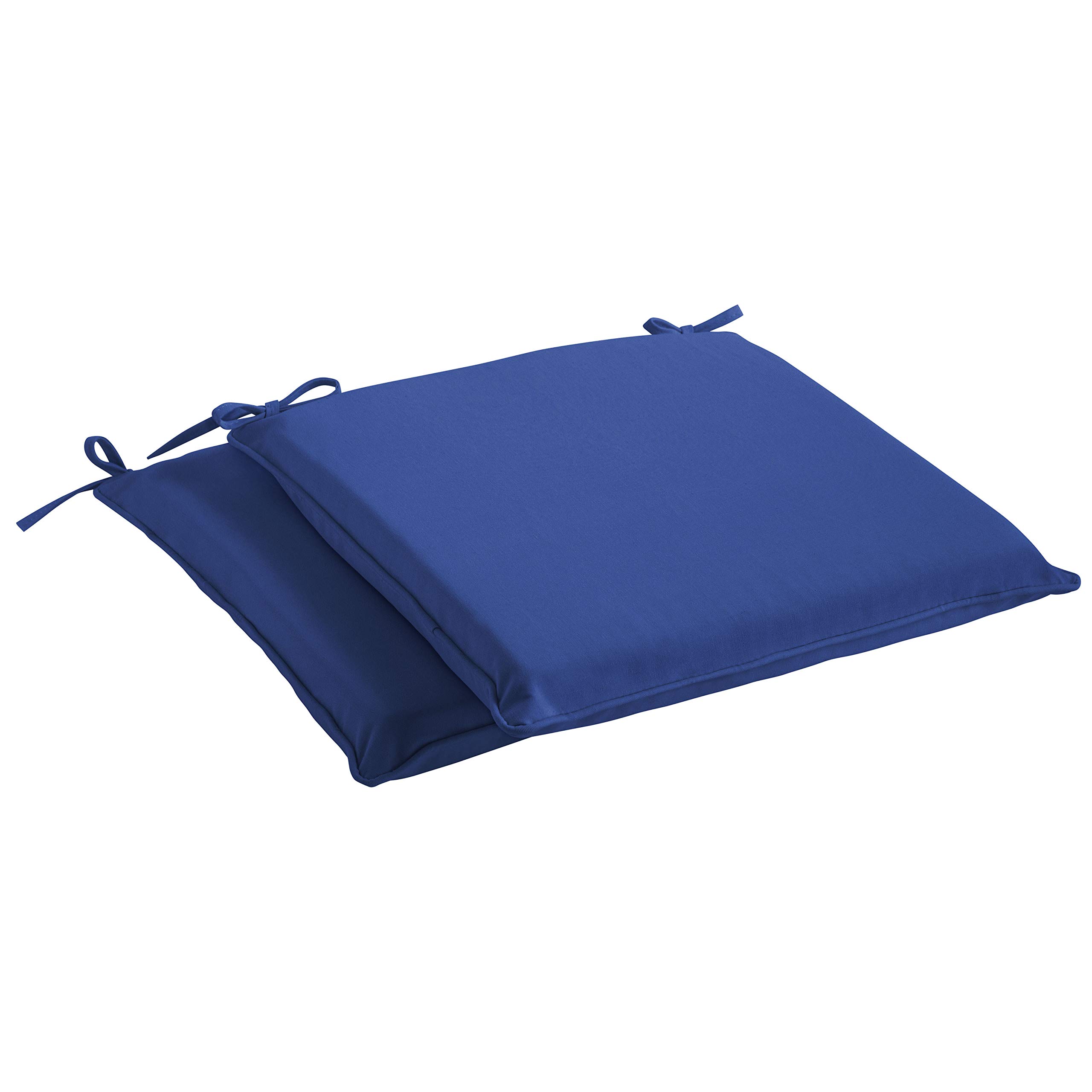 Condition photo showing New/Like New for sorra home sunbrella corded chair pad (set of 2) - fade & water resistant, outdoor & indoor seat cus