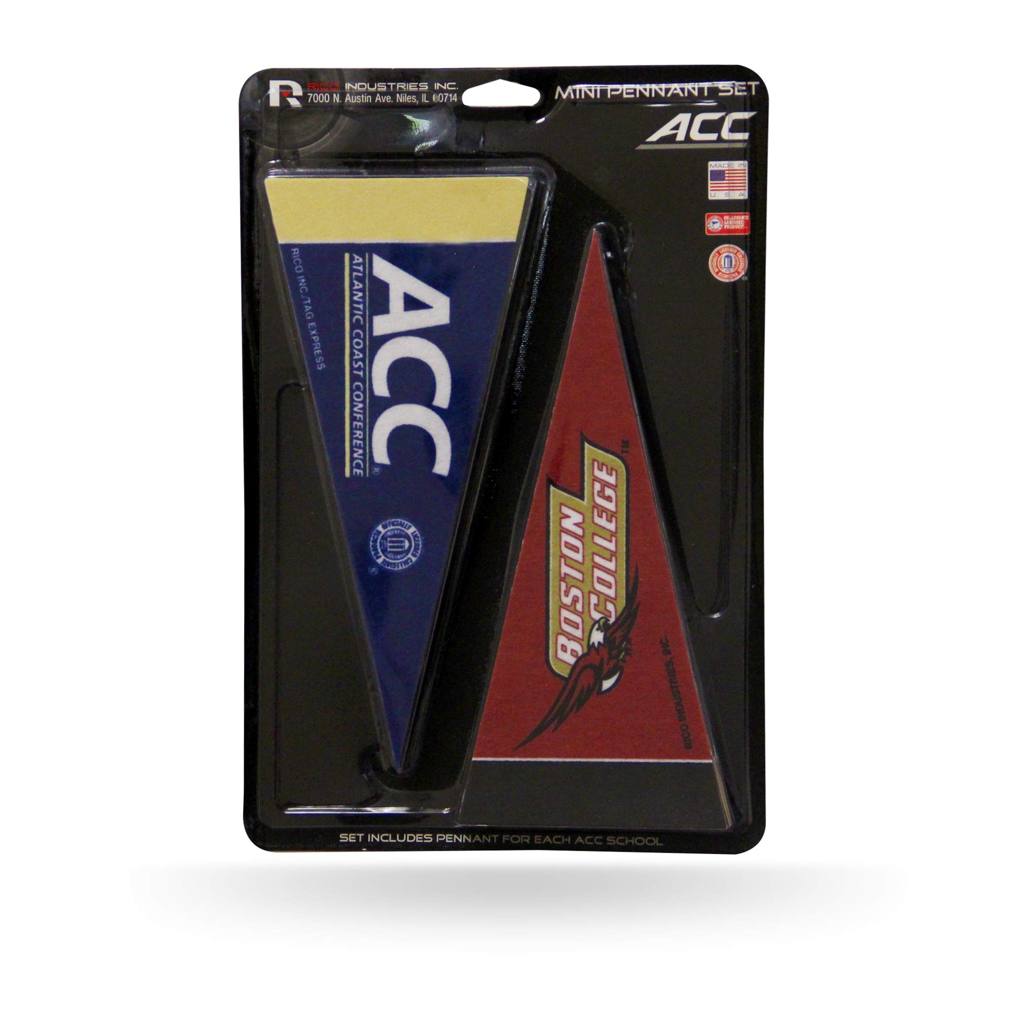 Rico Industries, Inc. ACC Mini Pennant Set (all 12 Teams)