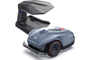 HOOKII Neomow X SE Robot Lawn Mower Perimeter Wire Free for 0.75 Acre 3D LiDAR SLAM+Vision Mapping Robotic Lawnmower with 4G, No RTK Station Required, AI Accurate Obstacle Avoidance, App Control, Anti-Theft