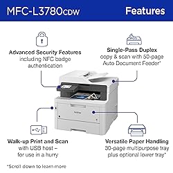 Brother MFCL3780CDW Wireless Digital Color