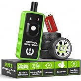TPMS Relearn Tool for GM and Ford, 2IN1 TPMS Reset Tool with Battery | Tire Pressure Monitor Sensor Activation Reset Tool, TPMS Sensor Tool for Cadillac, Buick, Lincoln, Mazda etc