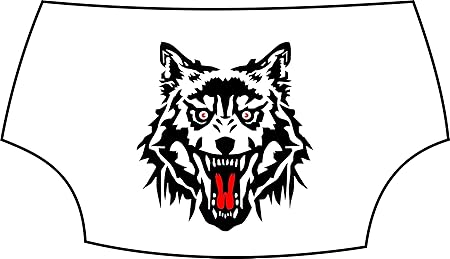 Amazon カッティングステッカー 黒 かっこいい オオカミ 狼 Wolf Mwam マンウィズ シール ステッカー 車 バイク 車 バイク