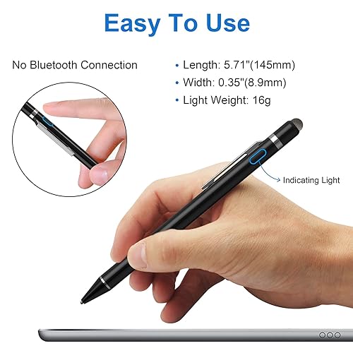 Stylus Pens for Touch Screens, NTHJOYS Universal Fine Point Stylus