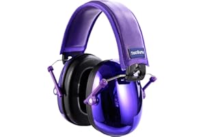 TacGuru 130 Gemstones Edition, Kids Ear Protection Earmuffs, Hearing Protection for Kids, One Size for 3-16 Yr Old