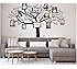 SUPERDANT Adesivo Murale Albero Della Vita Adesivi Murali Albero Genealogico Uccelli Rami Su Un - Foto 3
