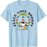 Peanuts - Peace Love Snoopy T-Shirt