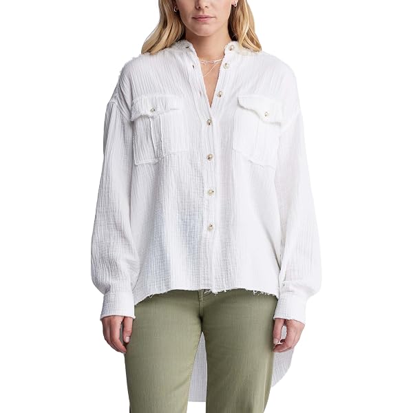 Robe Manches Longues Buffalo David Bitton — Motif Gardenia Fleuri, Taille XL, Neuve Avec étiquettes
