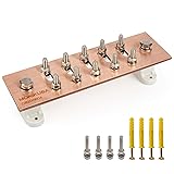 Pure Copper Ground Bar Kit- Adjustable Wall Mounted