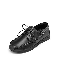 DREAM PAIRS Boys Dress Shoes Boat Shoes Slip on