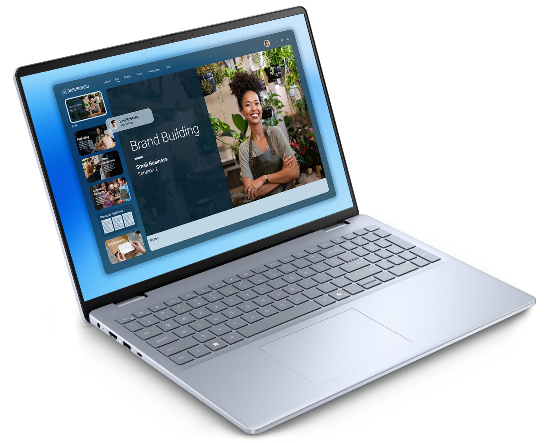 Dell 2025 Inspiron 16 5640 Touchscreen Business Laptop, 16 inch FHD+ WUXGA, Intel 7 150U(Up to 5.4GHz), 64 GB DDR5, 2 TB SSD, FHD Cam, Backlit Keyboard, Fingerprint Reader, Windows 11 Pro, Accessories