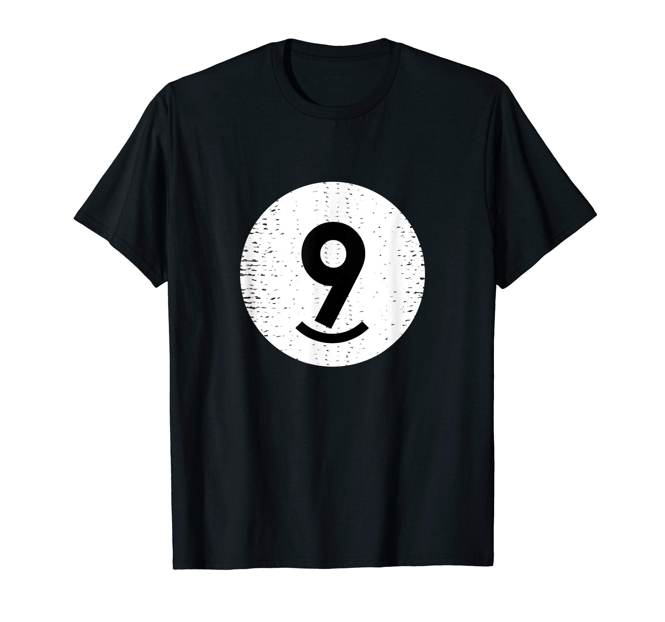 Vintage Style Pool Shark Billiards Design - 9 Ball T-Shirt