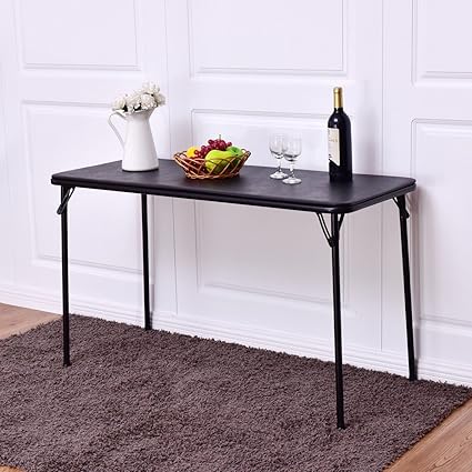 48 X Portable Folding Rectangle Serving Table By Choice Products Amazon Co Uk Kitchen Home