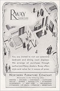 RelicPaper 1949 Rway Furniture, Northern Furniture: Bedroom, Rway Furniture, Northern Furniture Print Ad