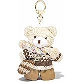 LADHQHYC Bear Keychain Bag Charms Purse Charms Cute Keychains for Women Handbags, Backpacks, Wallet