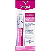 Vagisil Hydrocortisone Anti-Itch Creme - Helps Relieve Yeast Infection Itch, Intensive Repair, 30g | Gynecologist Tested