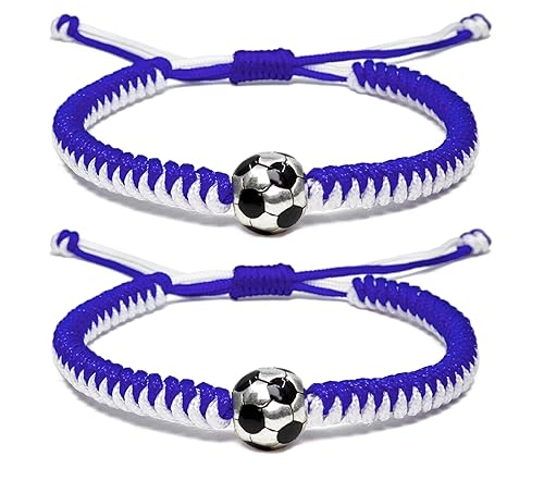 MANYC Soccer Bracelets for Men Women and Kids Stylish