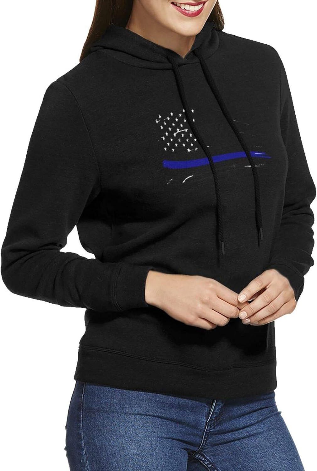 thin blue line sweatshirt amazon