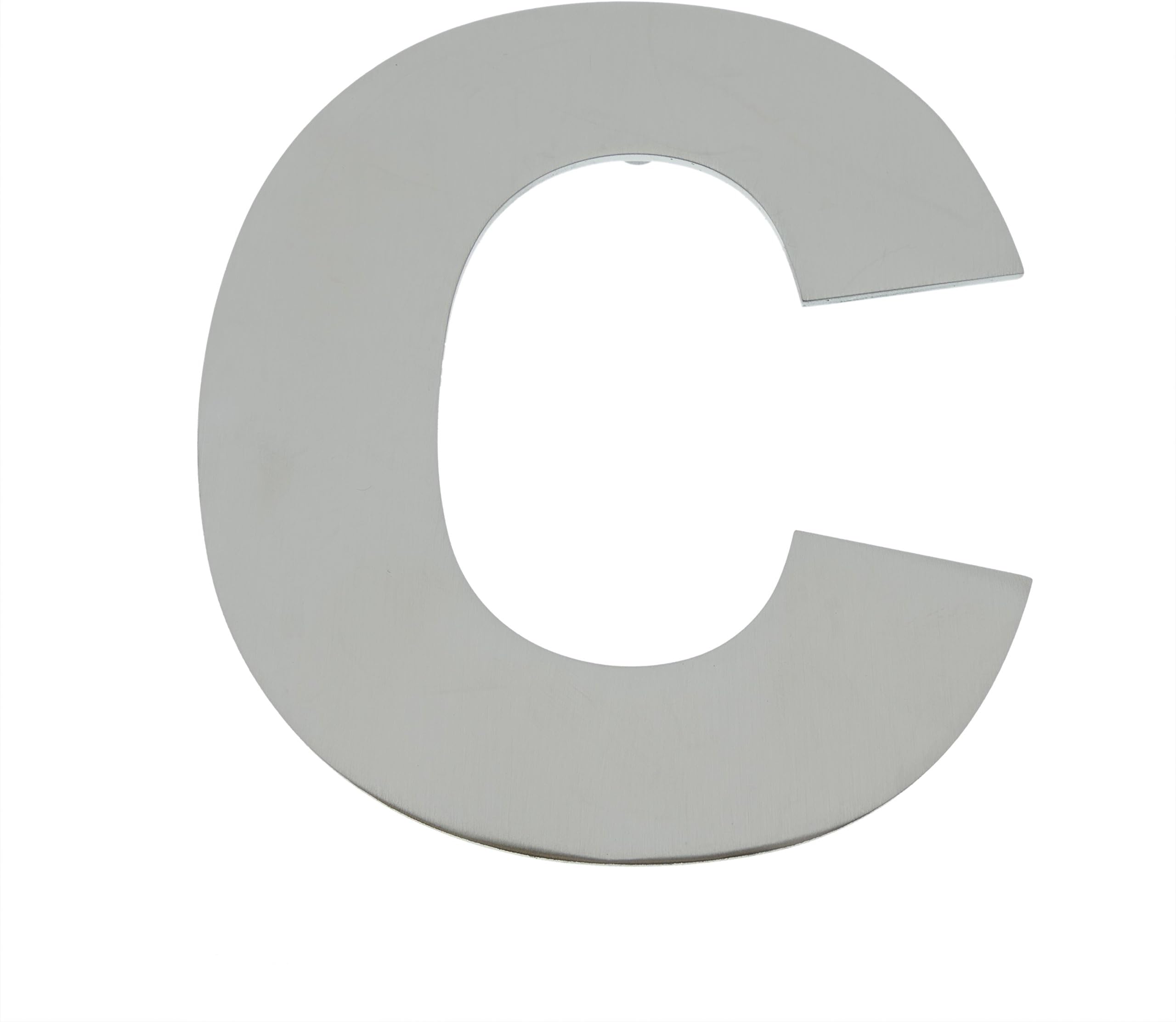 Cablematic nz33 – Letter C for Labelling of Stainless Steel, 15 cm, Silver Grey