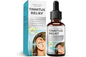 Natural Tinnitus Relief Drop, Fast-Acting Ear Ringing Relief Drops, Soothe Clogged Ears & Discomfort, Natural Herbal Formula 