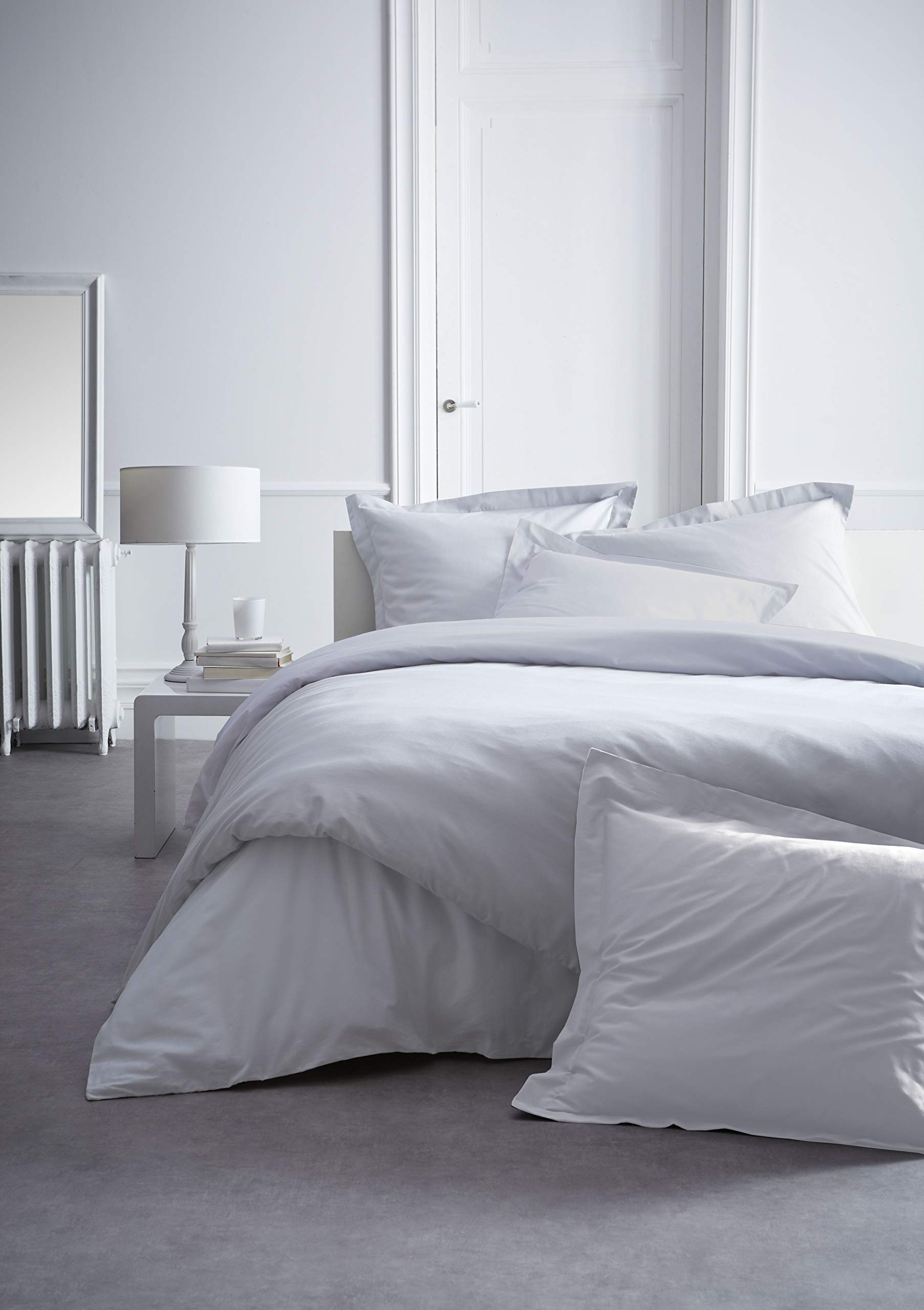 TODAY 017125 Premium Pillowcase Cotton 75 x 75 cm, Cotton, Chantilly cream, 75x75 cm