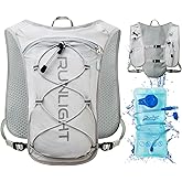 Runlight Running Vest for Women Men Lightweight Hydration Backpack Pack with 1.5L Water Bladder Bag Hydro Daypack for Hiking,Trail,Skiing,Camping,Cycling,Race,Marathon