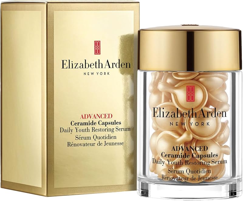 - Advanced Cápsulas de Sérum de Ceramidas, con Aceite de Tsubaki, Efecto Triple Antiedad, Rejuvenece, Repara, Hidrata y Difumina Arrugas, Monodosis, Aplicar 1 al Día, 30 cápsulas