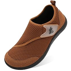 LeIsfIt Mens Wide Diabetic Shoes Adjustable