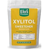Elo’s Premium Xylitol (1lb) | Packaged In Canada| 100% All-Natural Food Grade Sugar Alternative| Non-GMO, Kosher and Halal Fr
