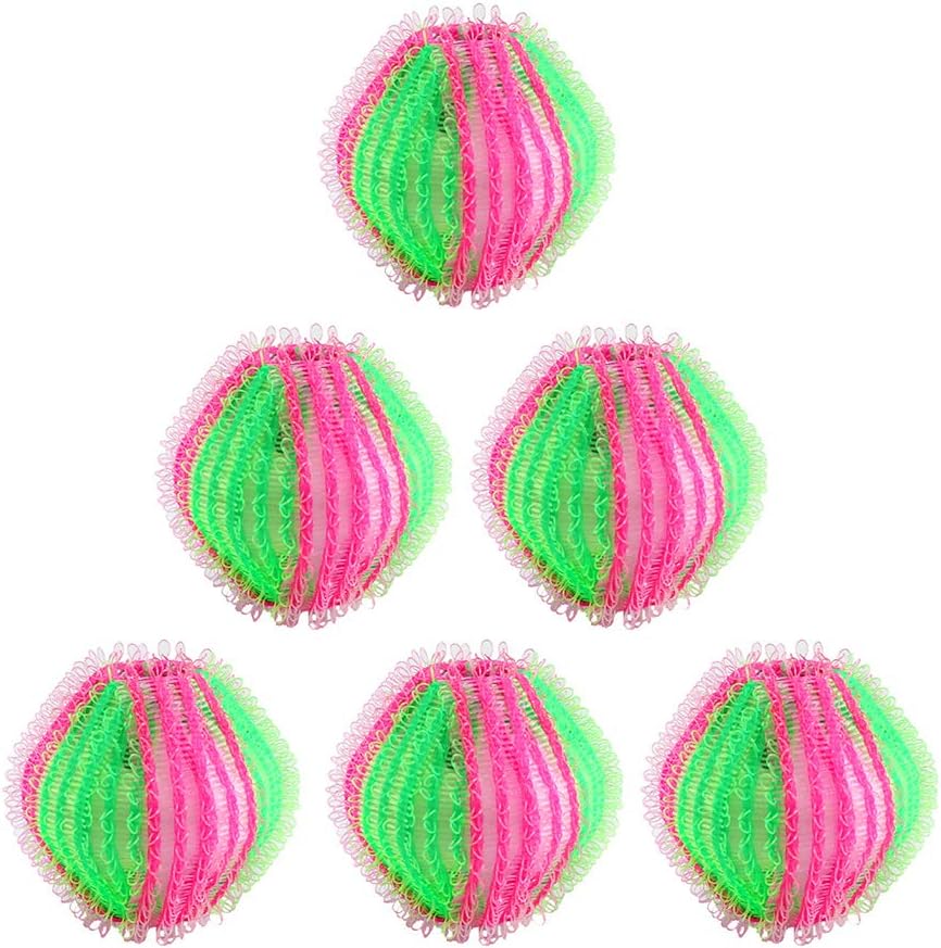 Phayee Waschballe 6 Stuck Magie Haarentfernung Waschekugeln Dekontamination Wasche Zubehor Entfernen Sie Die Haare In Der Waschmaschine Amazon De Kuche Haushalt