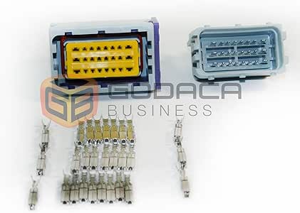 Amazon.com: 1x 24-pin ECU Repair Connector Male & Female Plug Pigtail