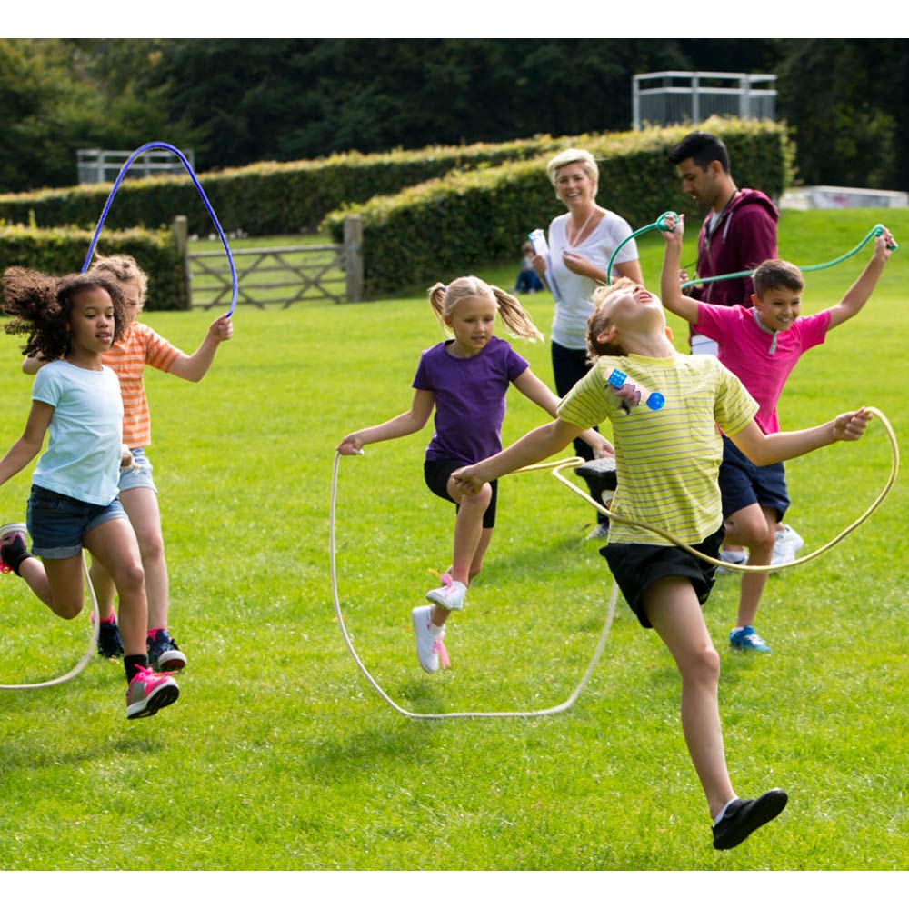 Leadfan Double Dutch Jump Ropes Long Jump Rope for Game/Skipping Rope