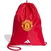 adidas Unisex-Adult Manchester United Gym Sack, Red/White, No Size