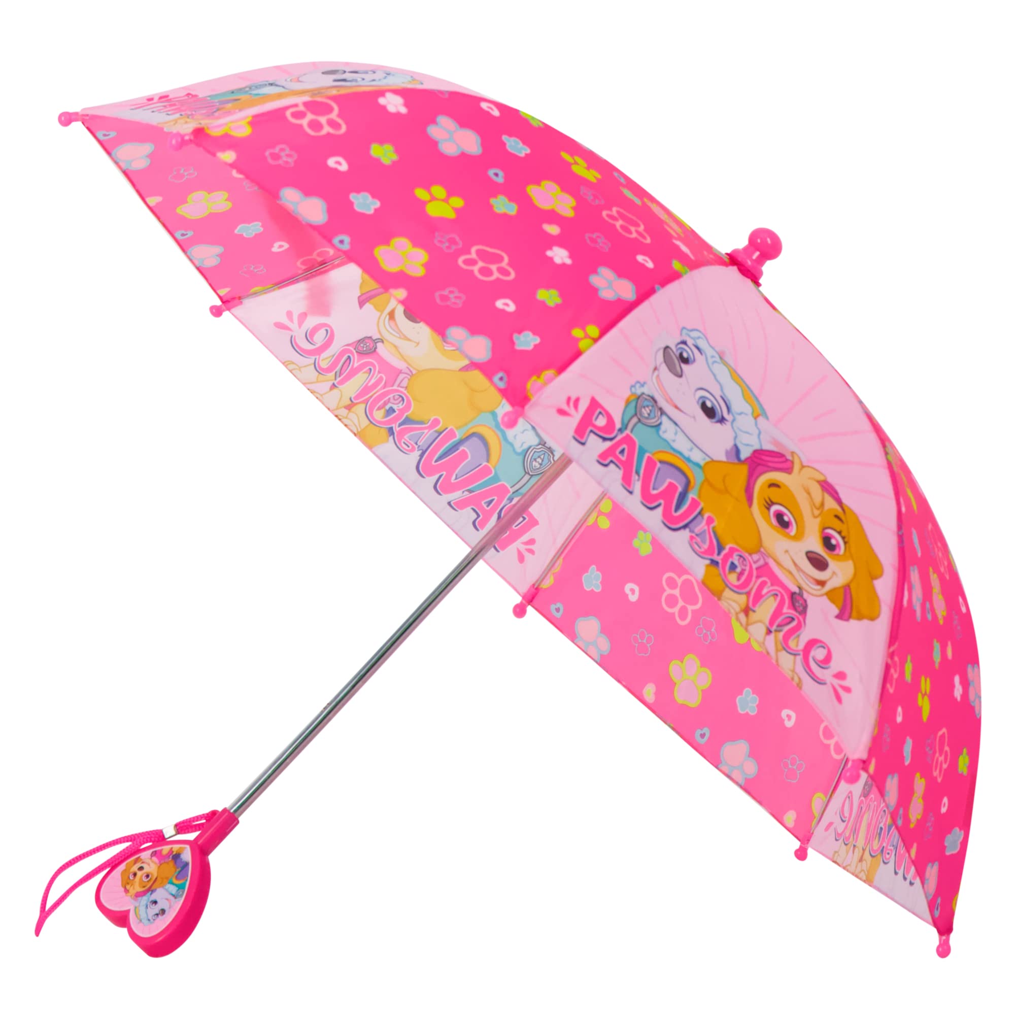 Nickelodeon Kids Umbrella, Paw Patrol Toddler and Little Boy Rain Wear for Ages 3-6
