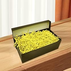Tisspoms 2LB Light Yellow Crinkle Cut Paper Shred