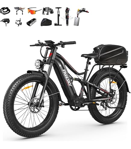 Amazon.com : PHILODO Electric Bike for Adults, 60V 25Ah Fat Tire