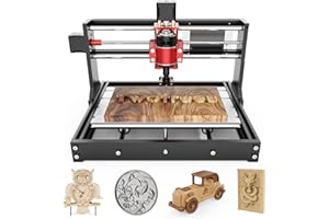 Twotrees TTC 3018 Pro CNC Router Machine,Upgraded Extra Risers for Laser Engraver Wood Acrylic MDF Nylon,Twotrees Nema17 Stepper Motor (3018)