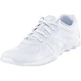 Kaepa All-American White Cheer Shoes for Women and Girls | Secure Fit System and Non-Slip Outsole with Superior Rebound, Lightweight Breathable Air Mesh, EVA Sole