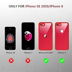 iPhone SE 2022 & 2020 Case, iPhone 8 Case [Built-in