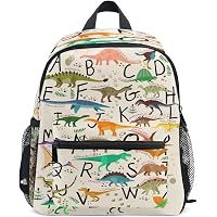 Kcldeci Kids Backpack For Girls & Boys - 16x11.4x6.9 Inch School Bag With Giraffe 3D Print, Multiple Pockets