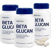 Immutol Immune Support Supplement with Beta Glucan, 60 Capsules (120) | 750mg of Beta Glucan 1,3 1,6 - Natural Ingredients, High Potency to Boost Immunity and Overall Wellness, Immune Support